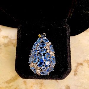 Natural Tanzanite Pendant